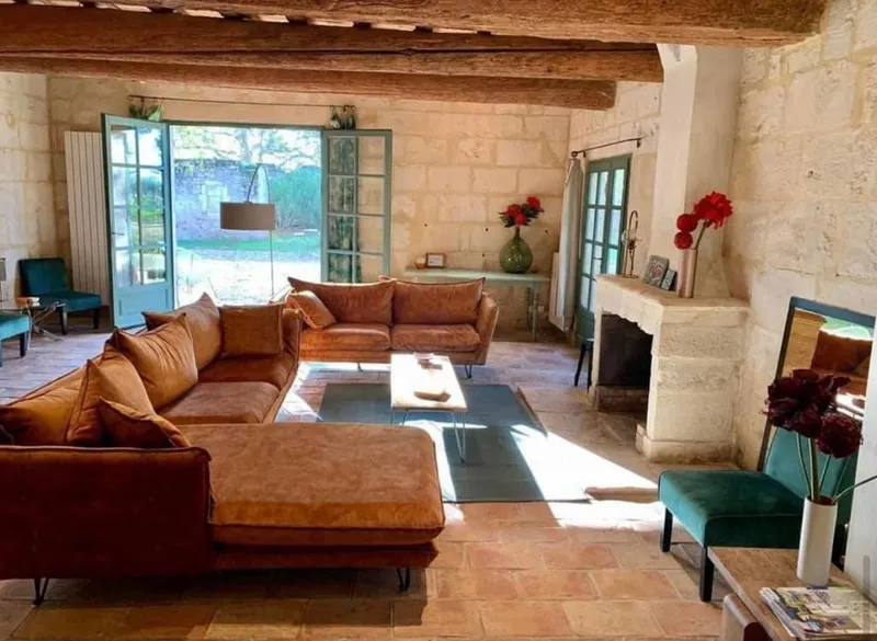 Mas des Oliviers - grand salon